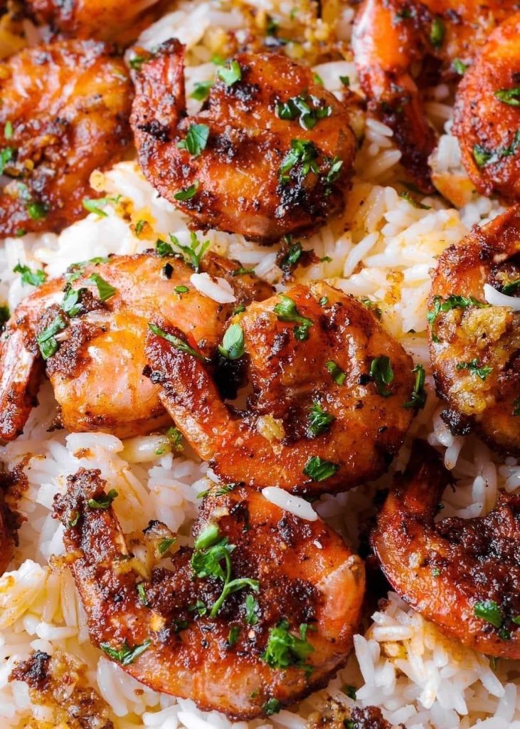 Hawaiian Shrimp with easy Garlic Butter Sauce OLD GRANDMA'S RECIPES