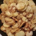 pan seared ribeye with garlic butter￼