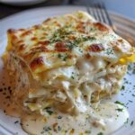 Savory Steak Gorgonzola Alfredo with Creamy Parmesan Sauce